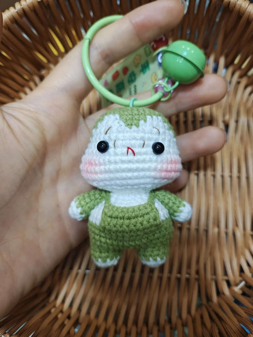 成品生肖蛇纯手工钩织 呵呵手作