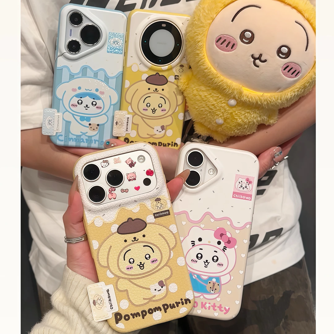 欧克里里吉伊乌萨奇小八标签适用苹果17手机壳华为vivo小米17oppo