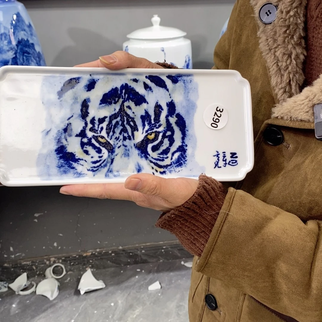 摆件吴义松陶瓷直播间3290