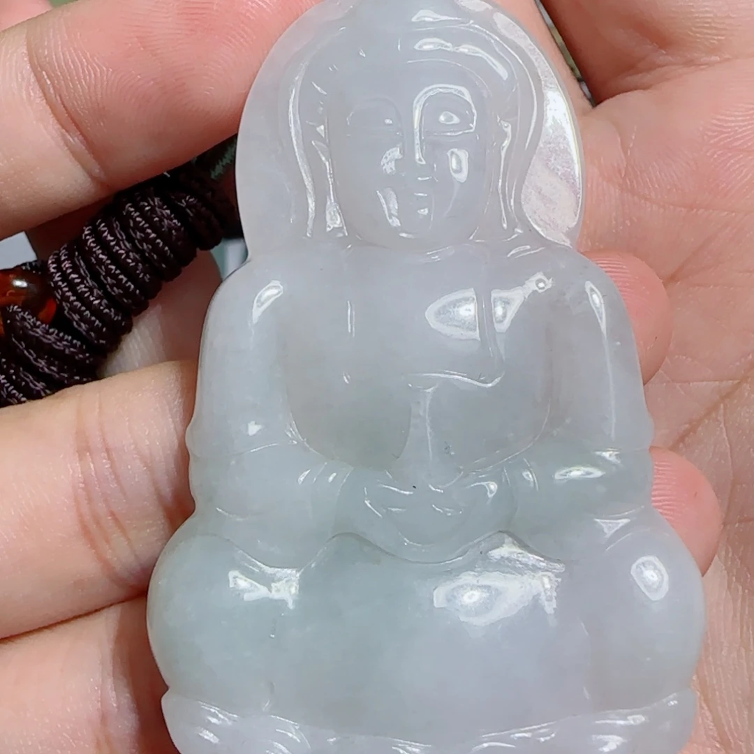 颈饰未镶嵌翡翠大观音