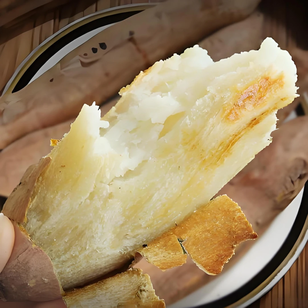 哈密白心蜜薯冰糖心香甜软糯适合烤制的粗粮