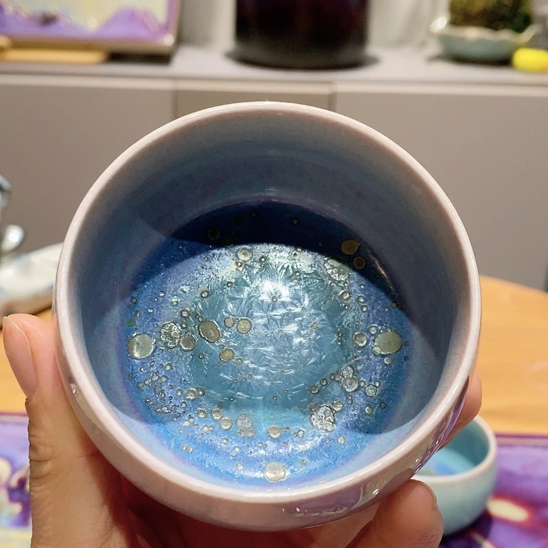 钧窑手工禅定杯11111