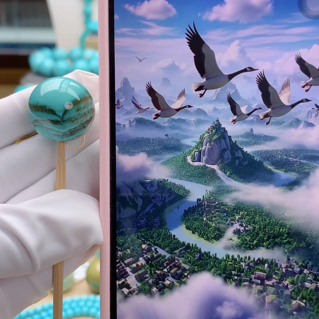 未镶嵌绿松石挂件