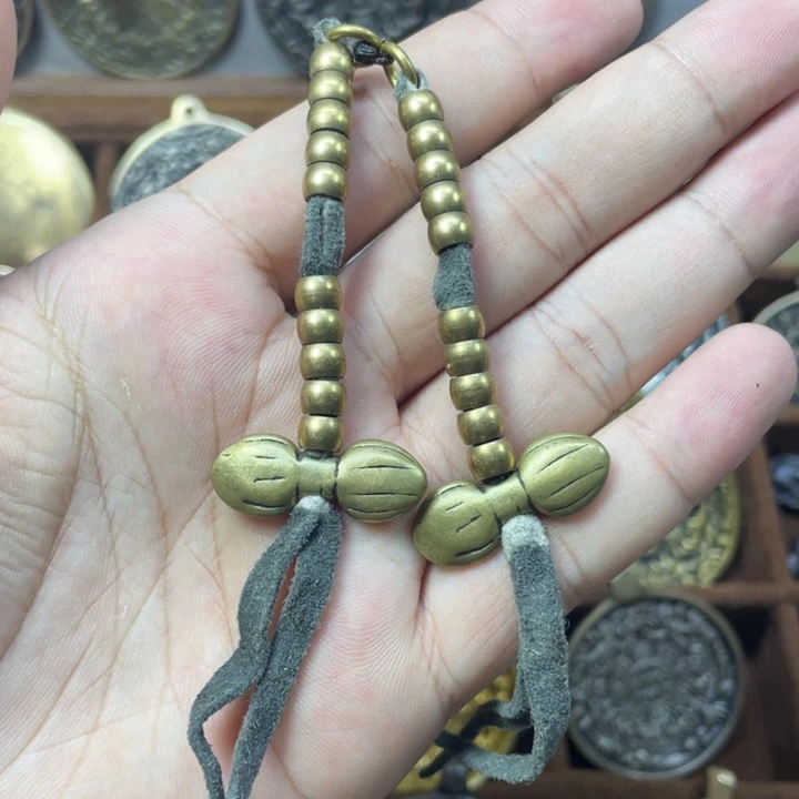 黄铜金刚杵计数器一对