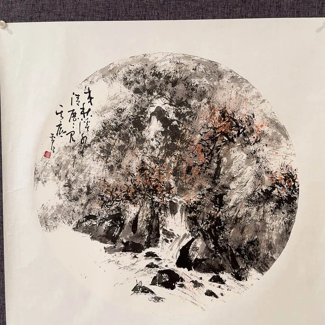 国画雷公老师作品画作