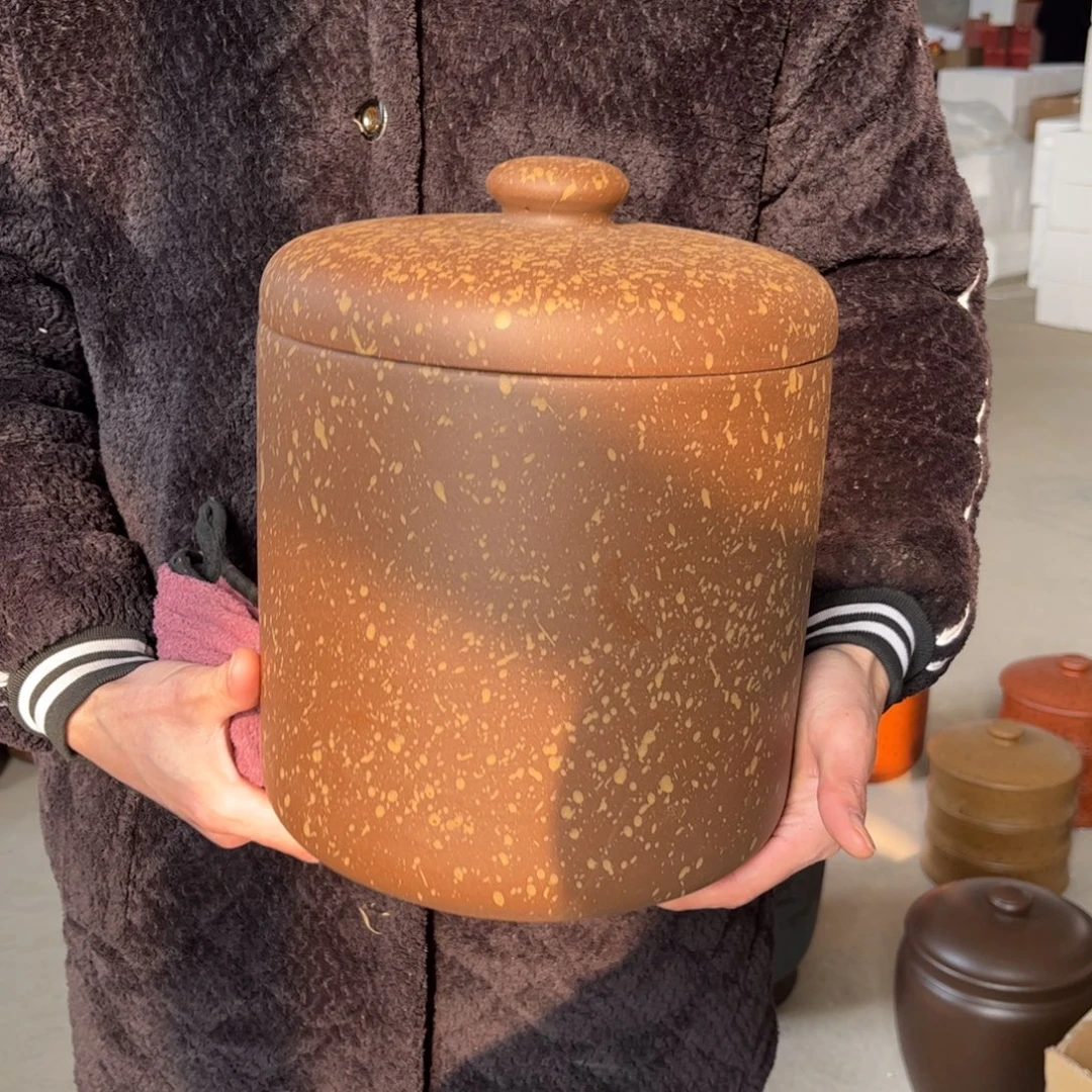 茶叶罐紫砂8 饼茶叶罐