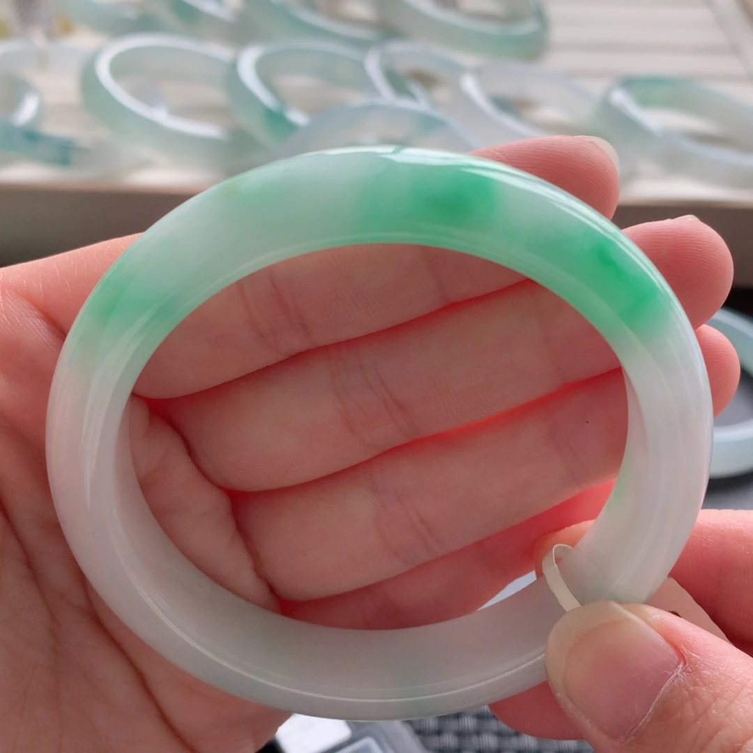 翡翠手镯未镶嵌22号-58