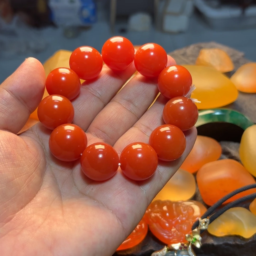 老***魏石英岩玉手串未镶嵌