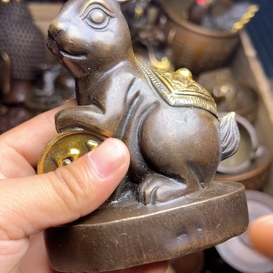 铜制文玩把玩物件