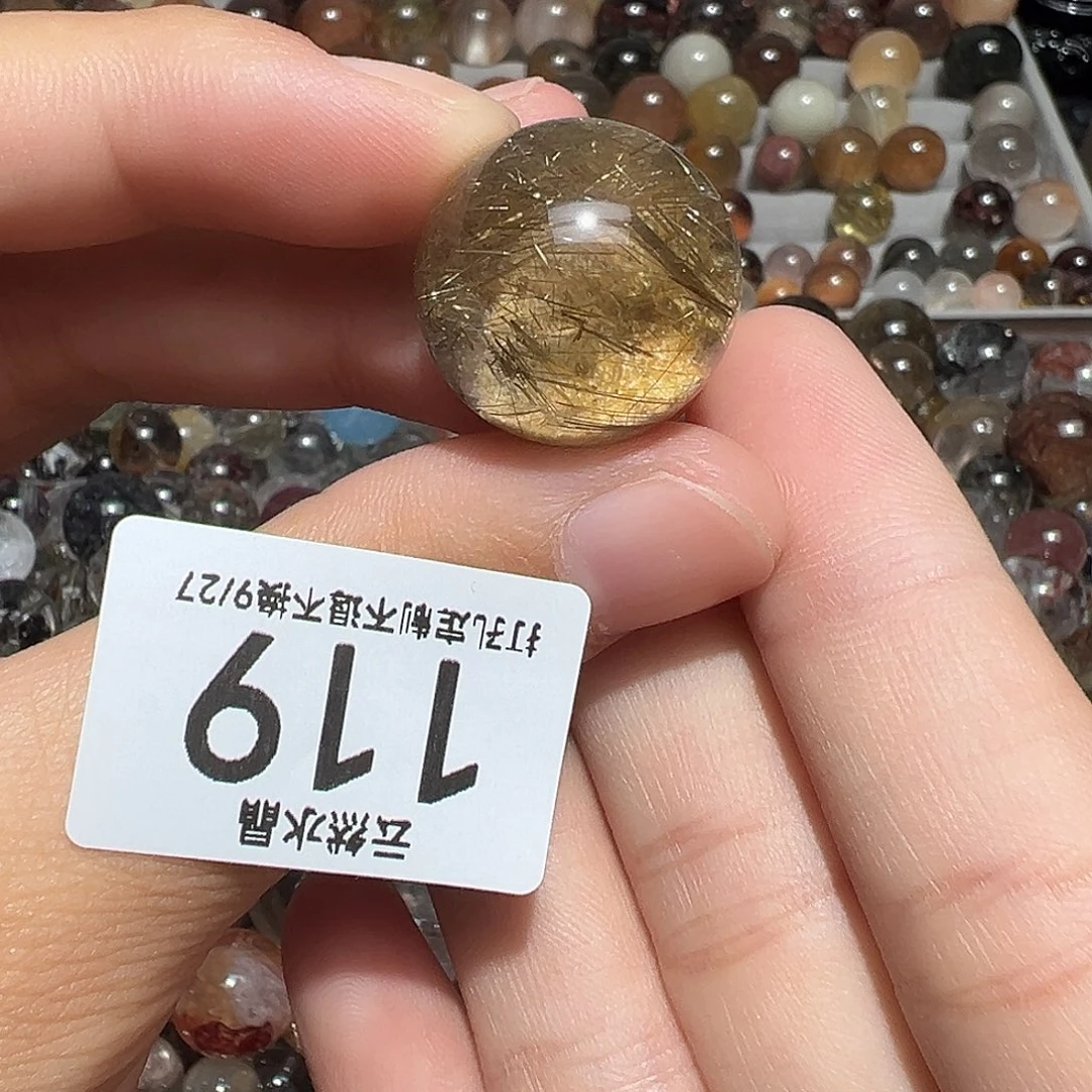 珠宝半成品水晶未镶嵌