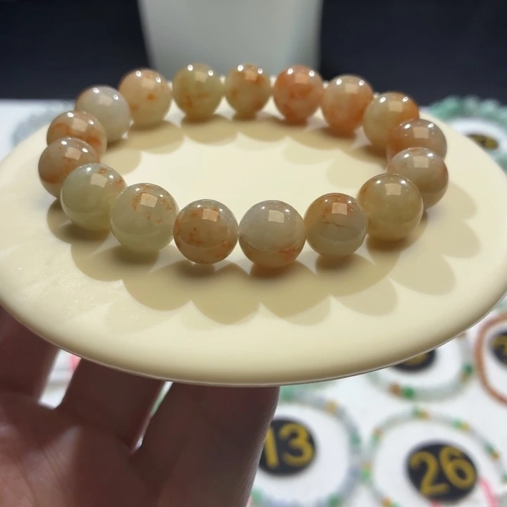 翡翠未镶嵌手链卡12