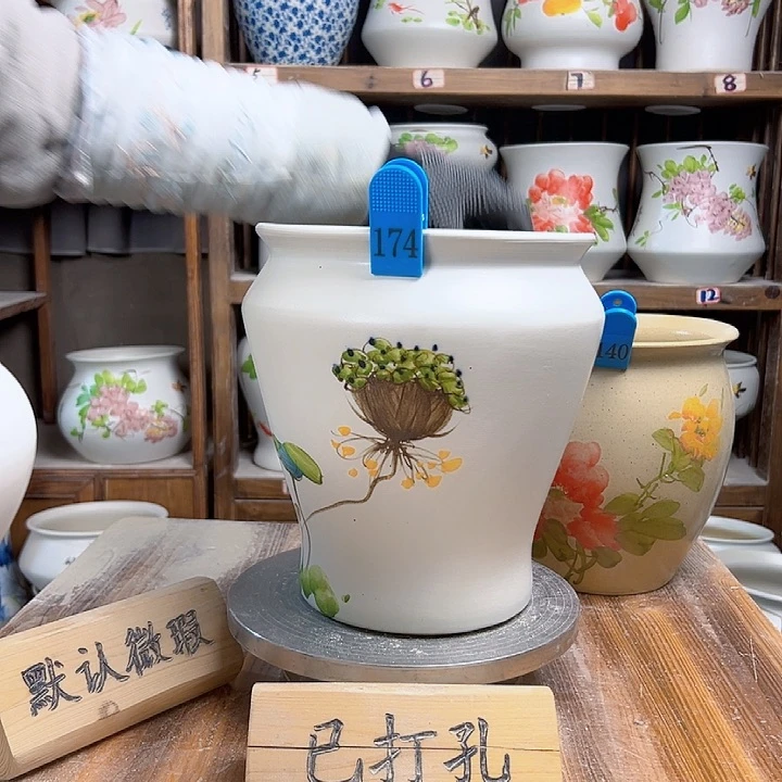 摆件174大微瑕新款陶瓷陶瓷