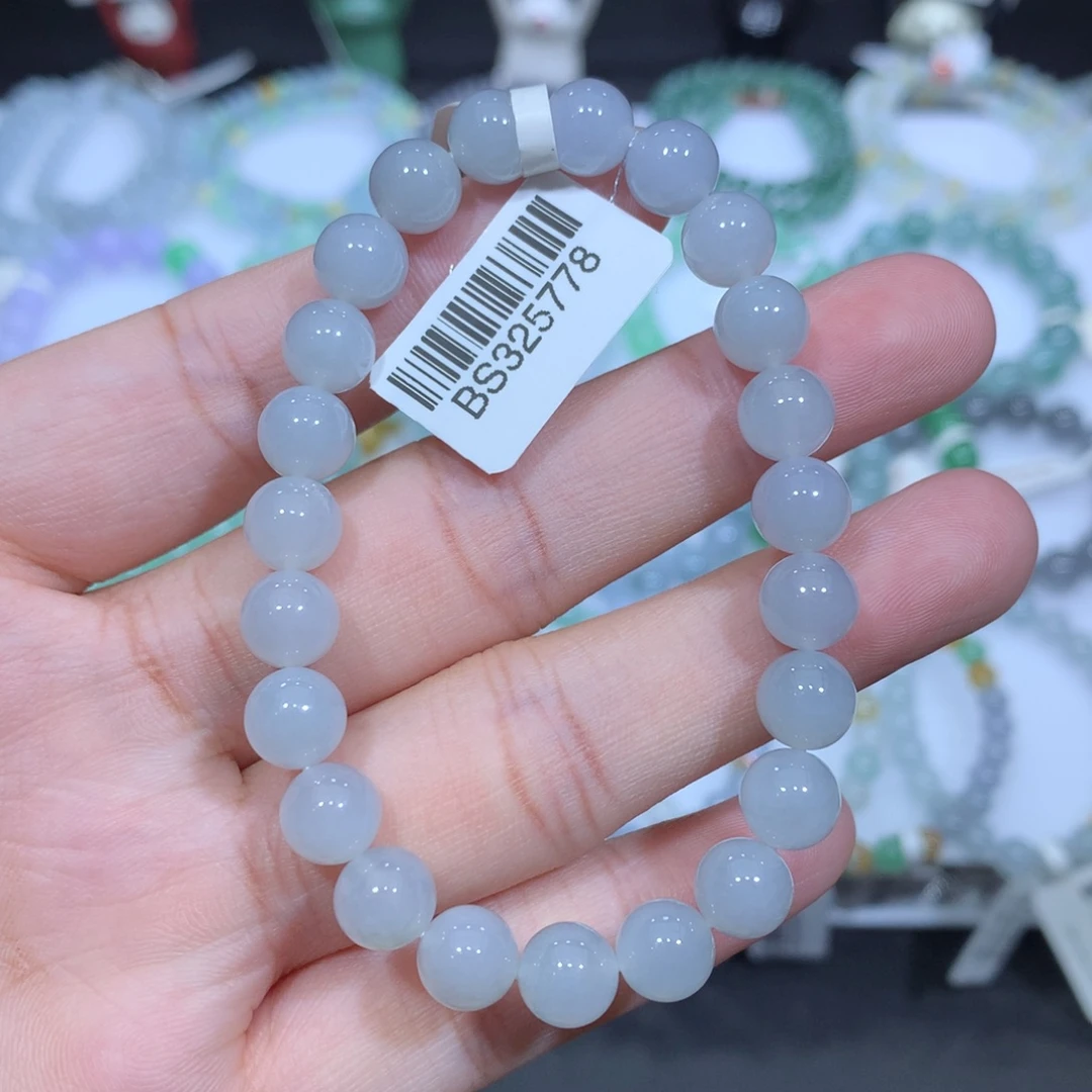 未镶嵌手串翡翠天然
