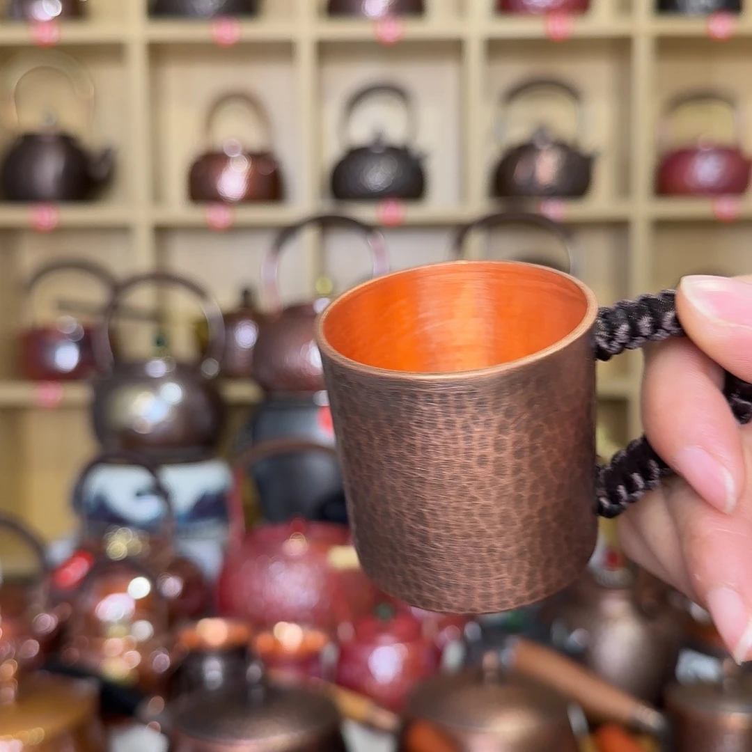 70毫升紫铜杯子2个