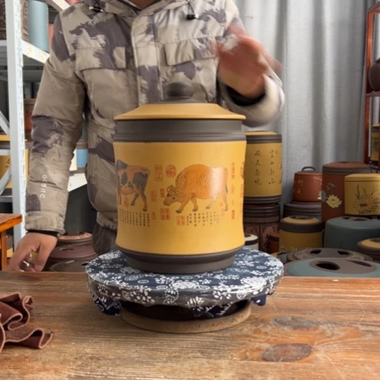 紫砂茶叶罐紫砂艺术