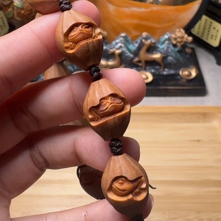 手串/手链橄榄核小尺寸呱呱来财反油福利