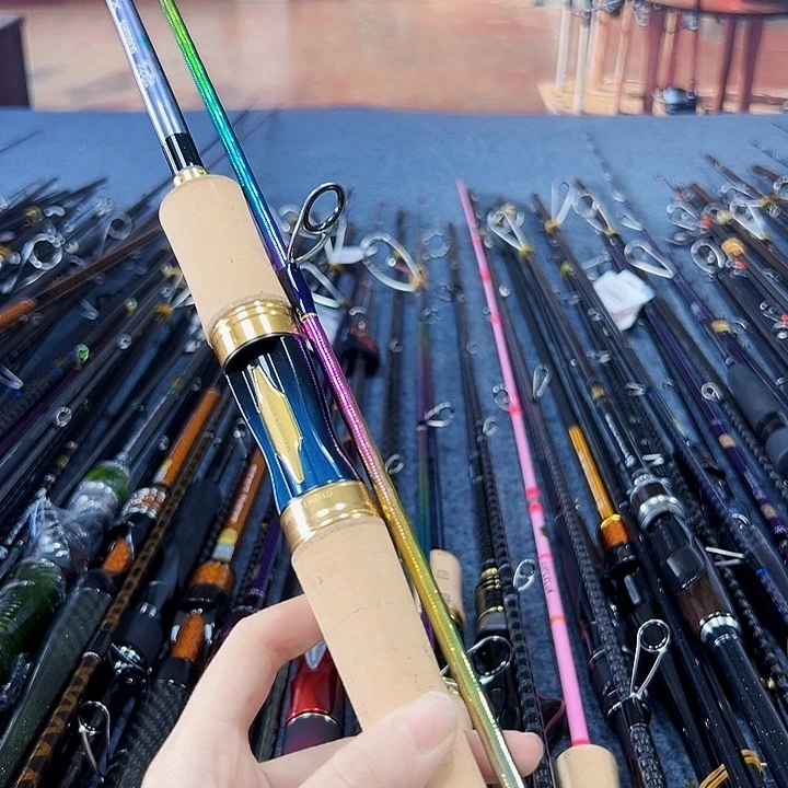 A***g碳素路亚竿直柄两节路亚