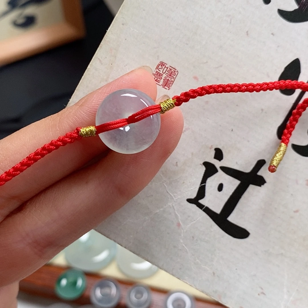 颈饰未镶嵌翡翠天然的缅甸翡翠A货