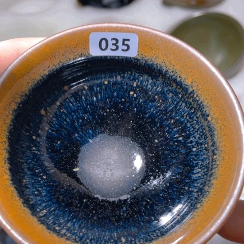 茶盏原矿原釉柴烧建盏