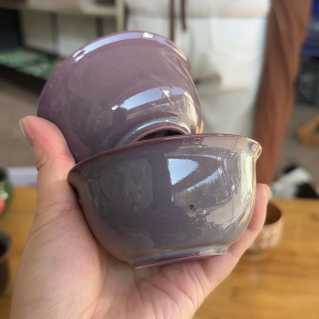 龙泉敬悦青瓷品茗杯 微瑕