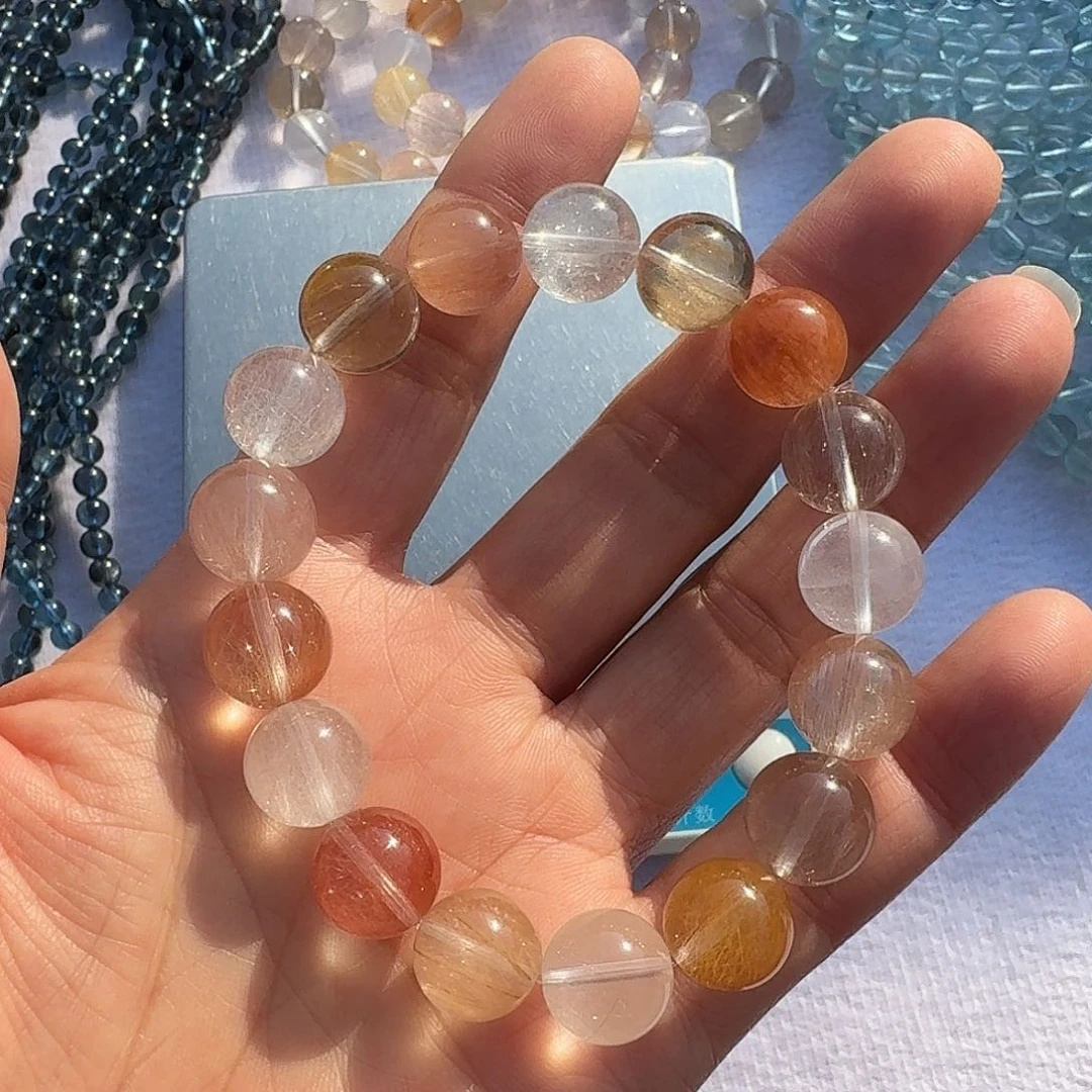 水晶颈饰未镶嵌丹*果定制