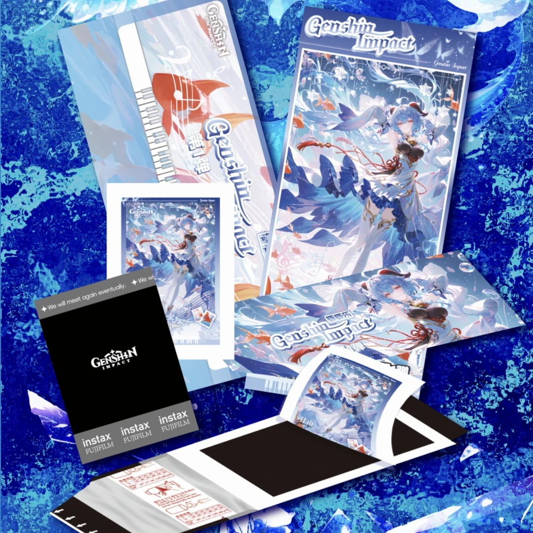 【叠叠】原宇宙文创 原神撕撕乐 第一弹 拍立得 游戏收藏卡牌