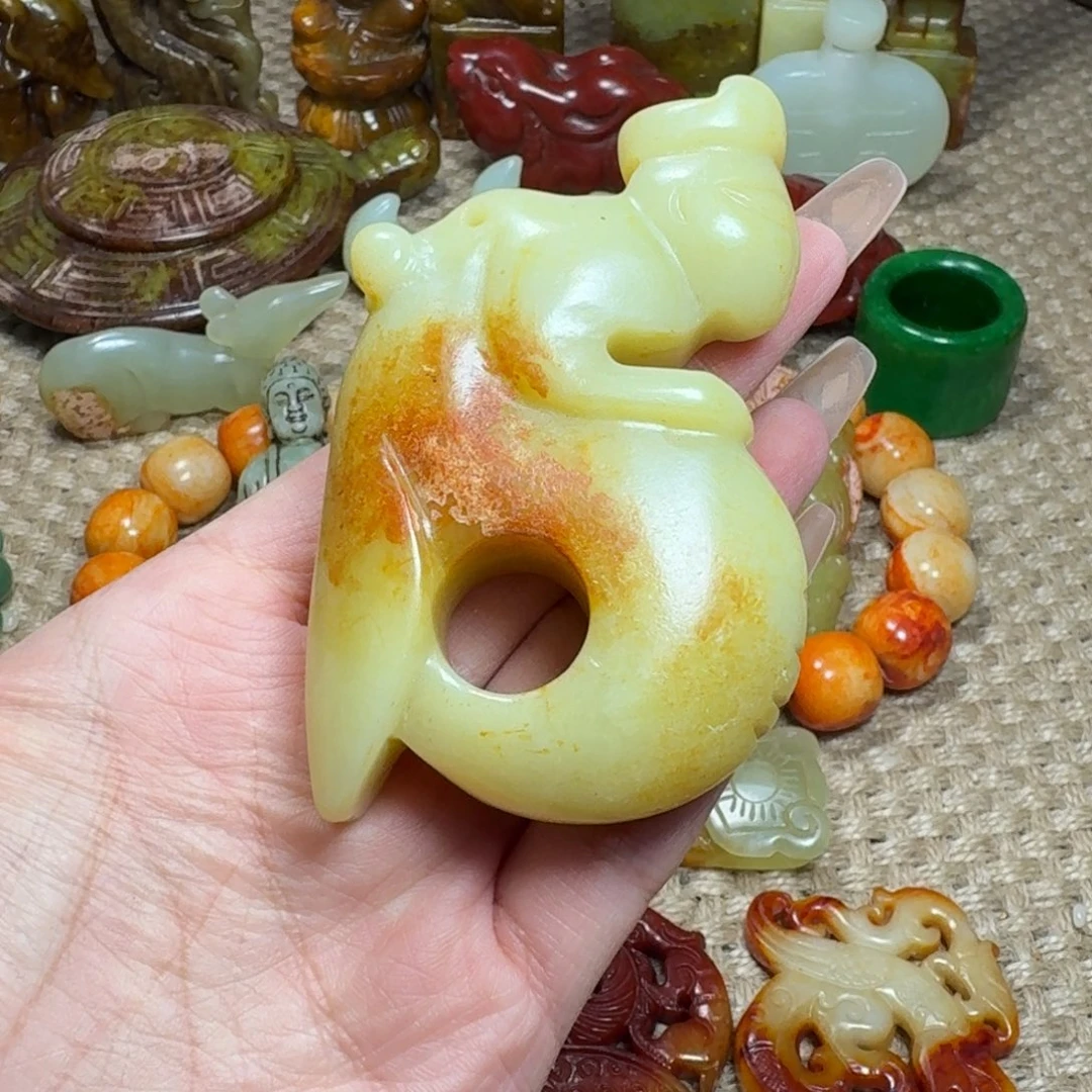 吊坠白玉菩提挂件