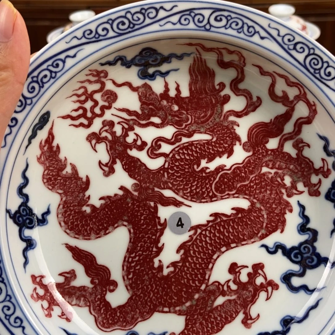 手绘现代茶具非古董