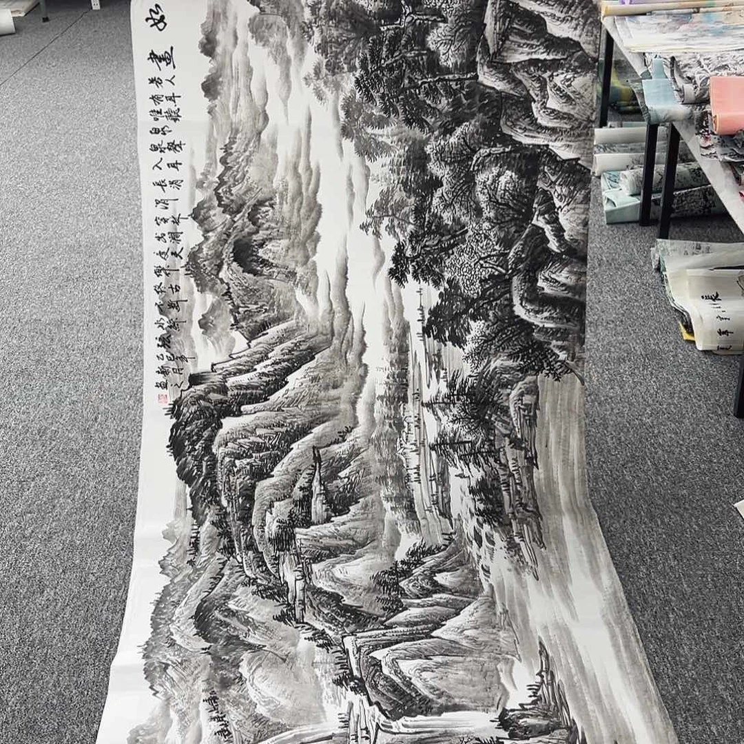 国画国画作品纯手绘