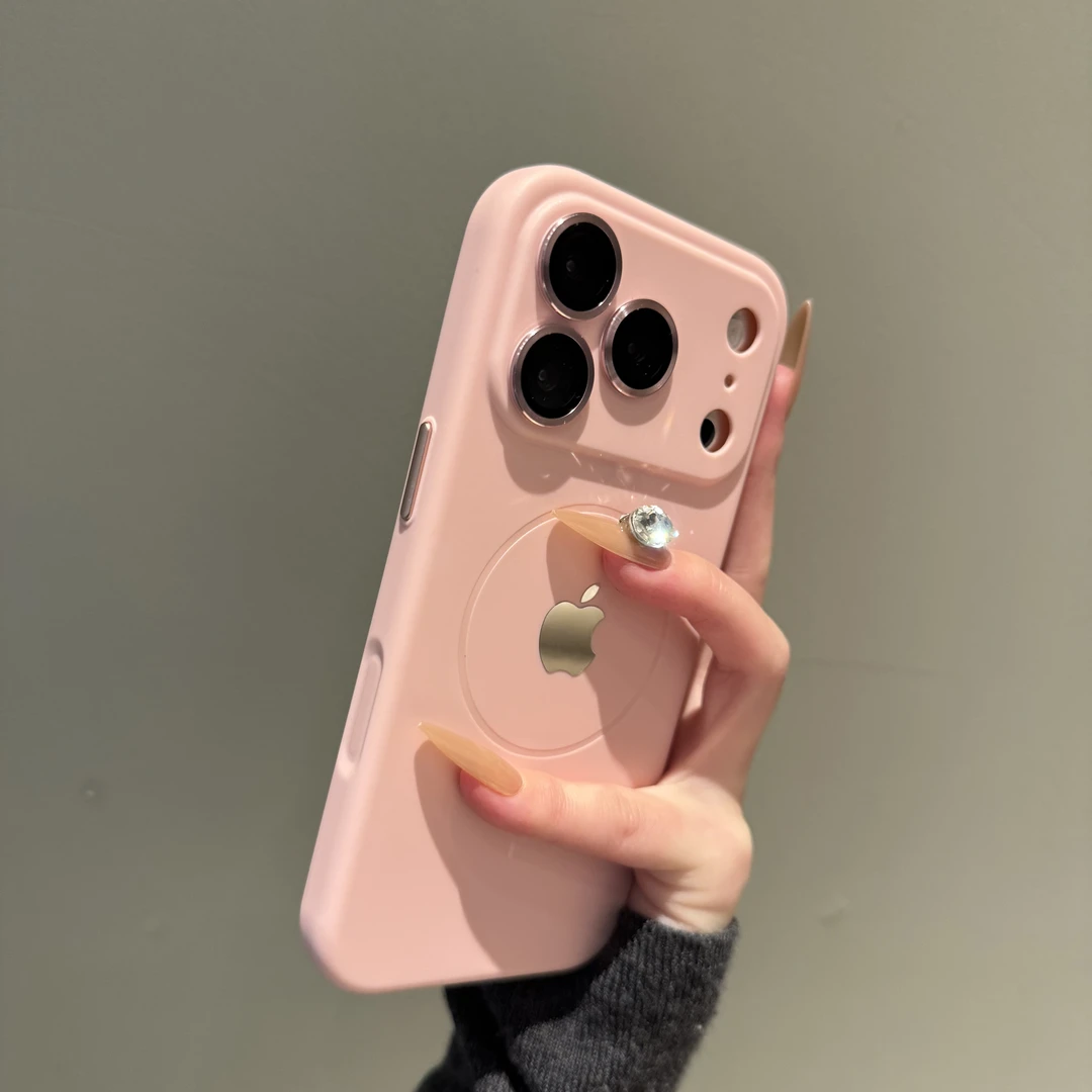 高级感全包一体按键适用苹果17promax手机壳iPhone16硅胶15磁吸14