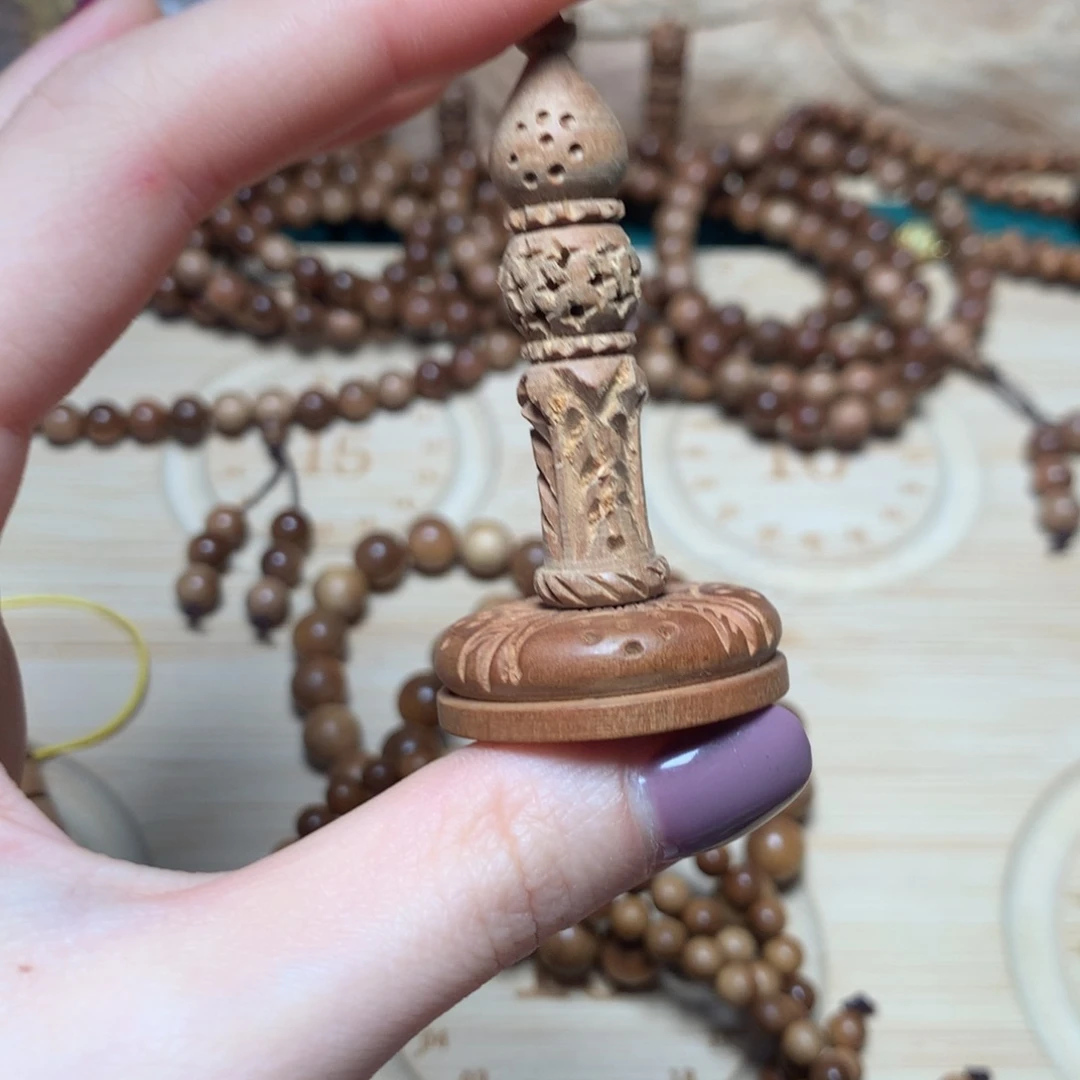 檀香木其他明****道迈索尔老山檀象棋