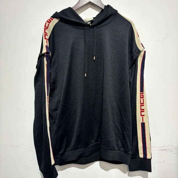 99新 GUCCI/古驰 Gucci古驰可拆卸帽衫  尺码：XL