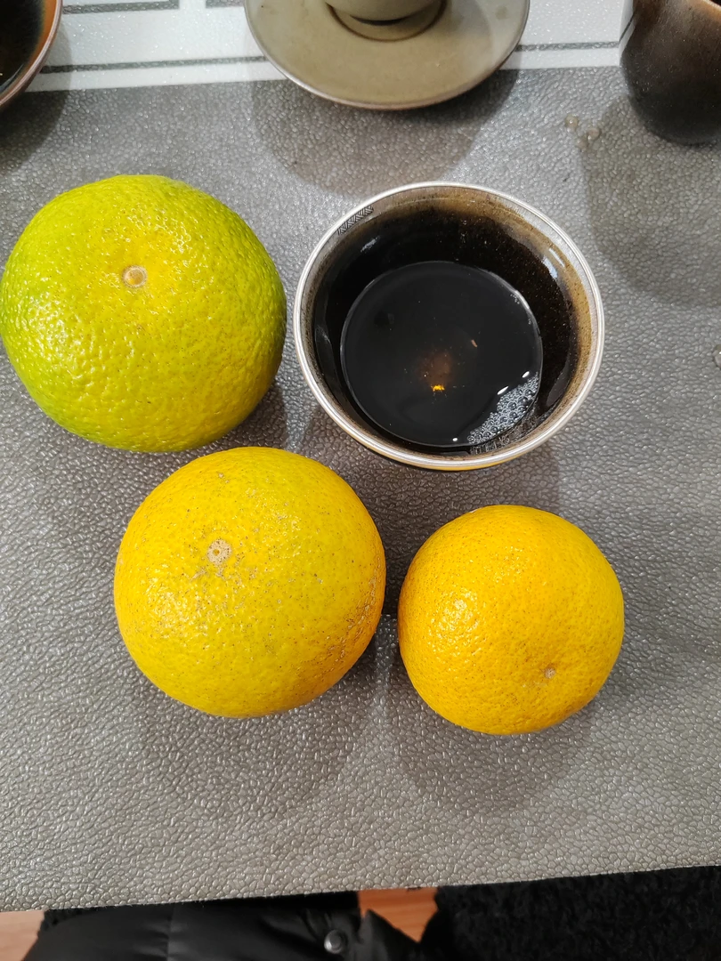 黑底银滴建盏茶盏（桔柚）