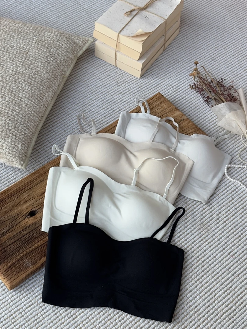 GEZHI｜舒适百搭简约一体杯美背内衣