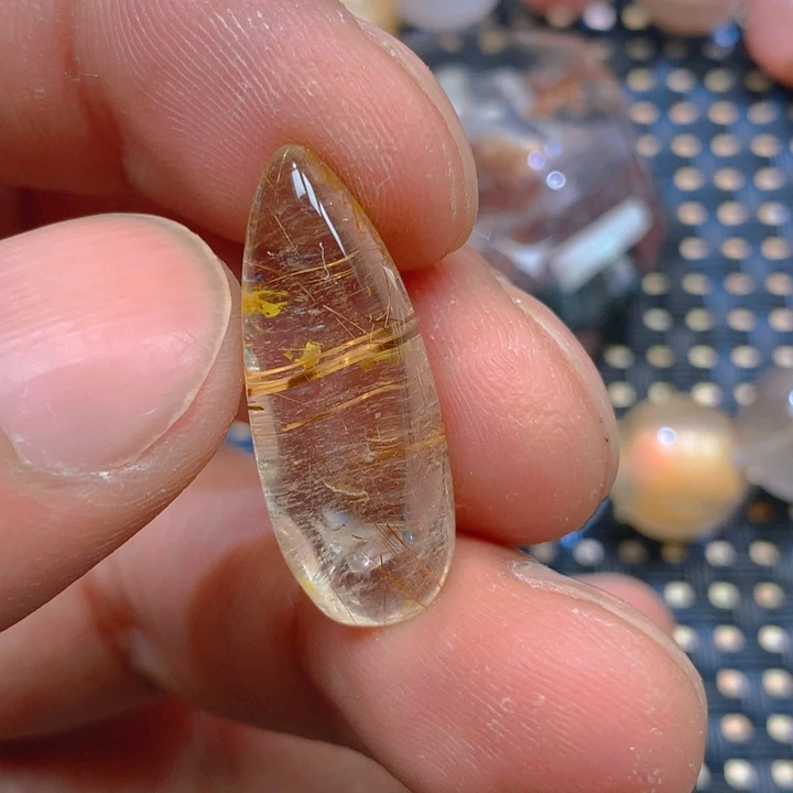 未镶嵌吊坠(不含链)水晶山**喜