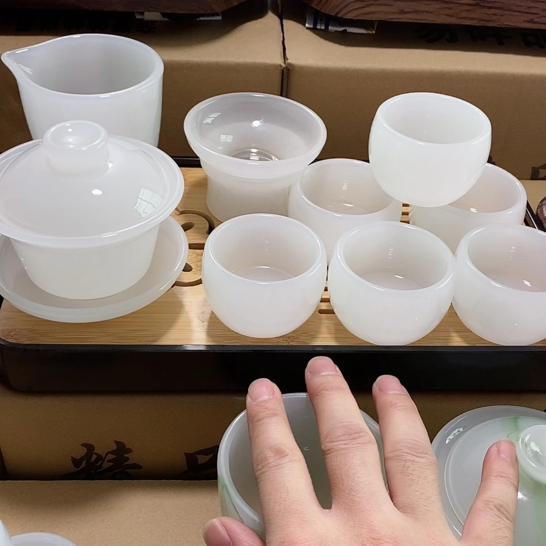 杯高端琉璃茶具 无礼盒无茶盘