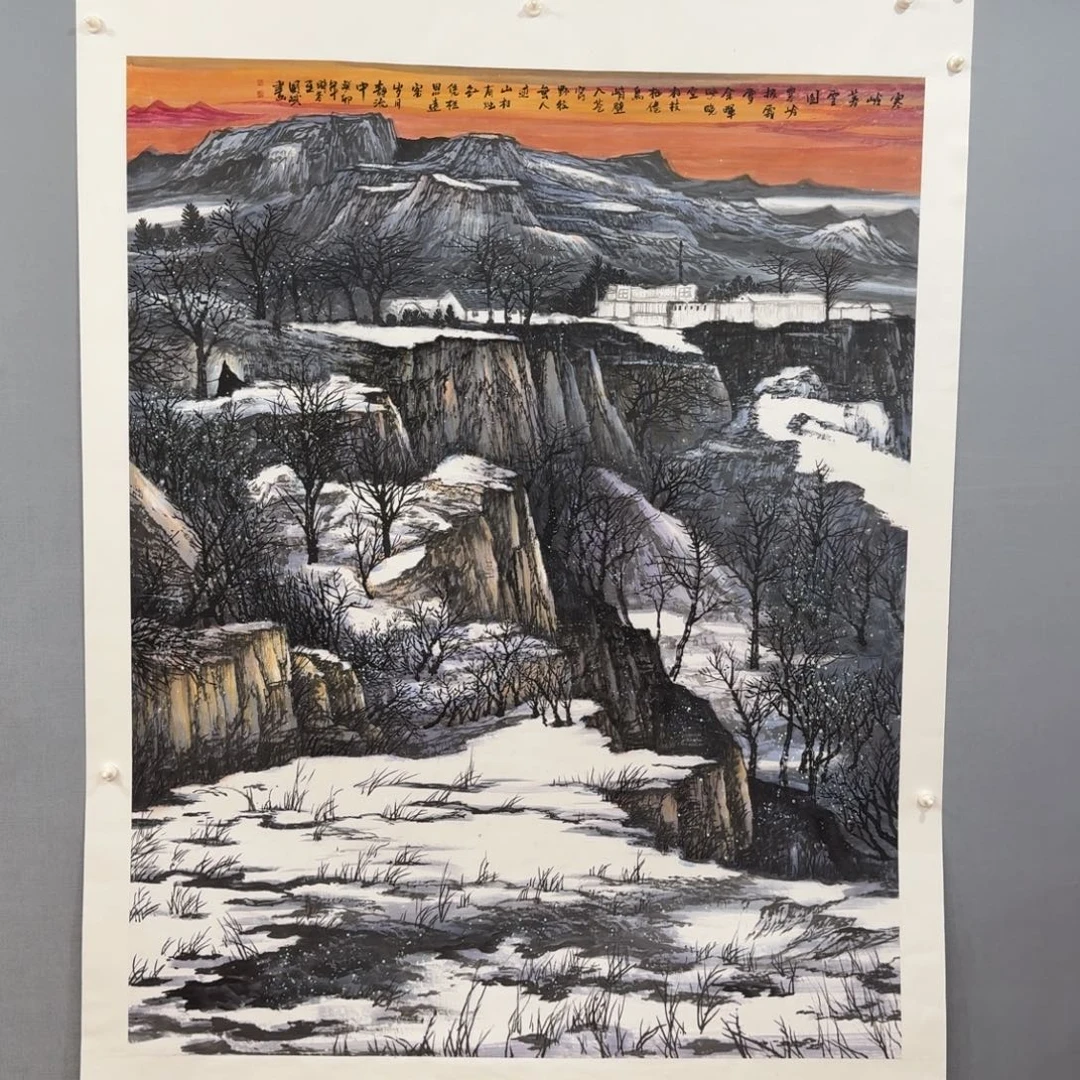 国画莫国宾画作作品