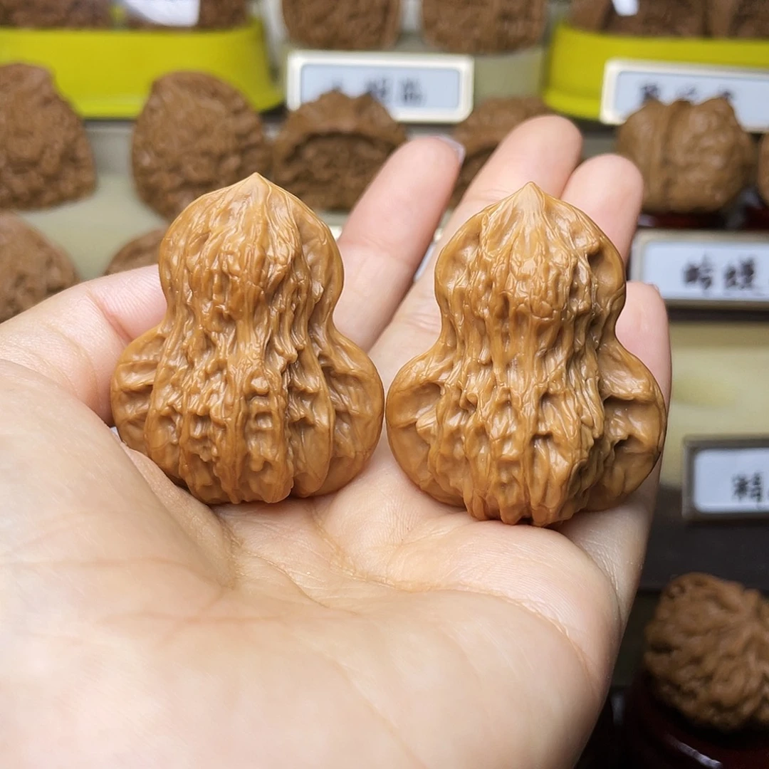 把件文玩核桃葫芦43左右