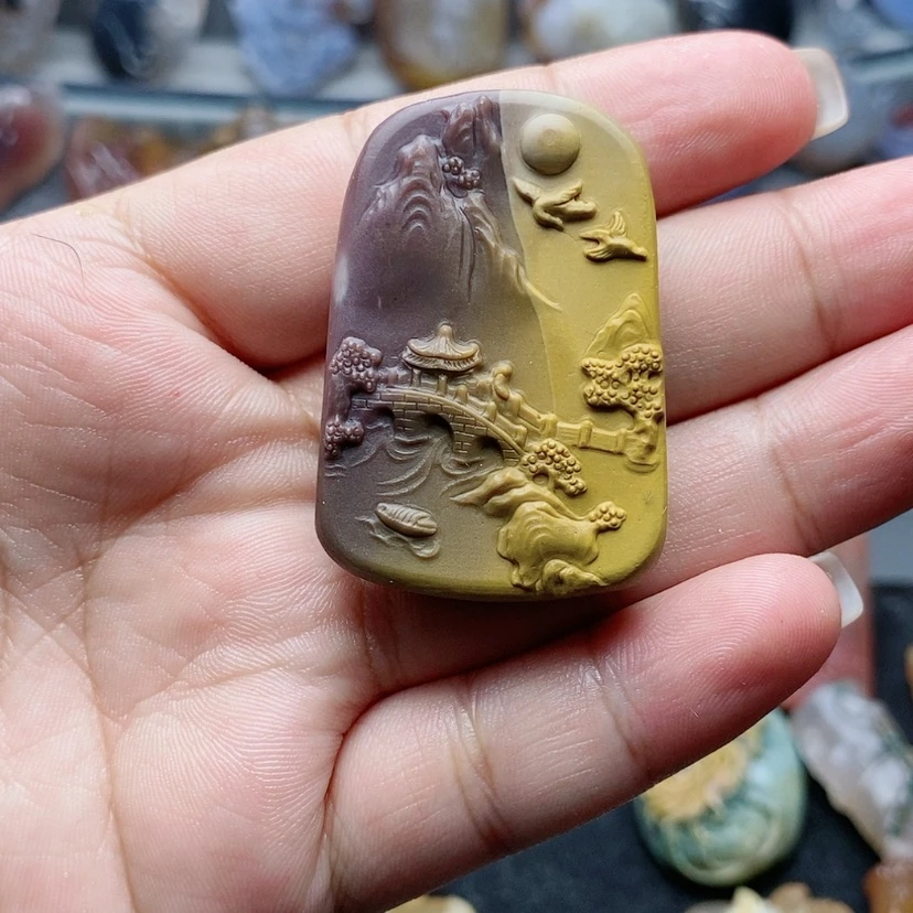 【闪购商品】未镶嵌吊坠定制石英质玉