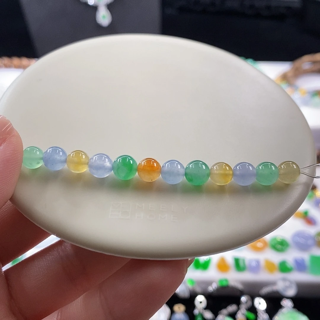 散珠翡翠多宝珠珠
