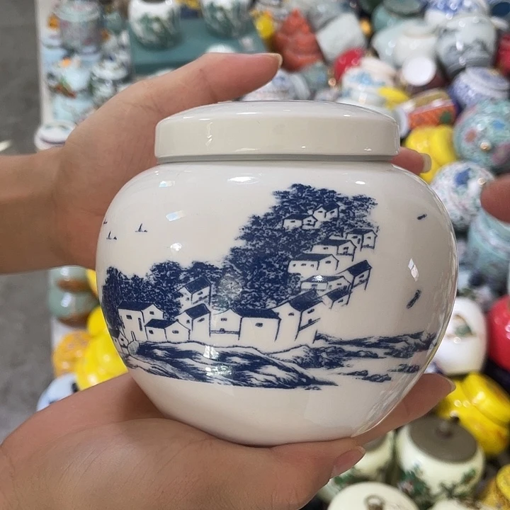 陶瓷罐茶叶罐密封罐