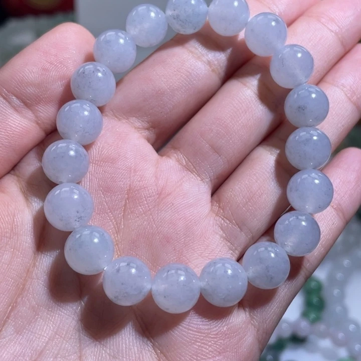 用***5翡翠未镶嵌手链天然翡翠a货