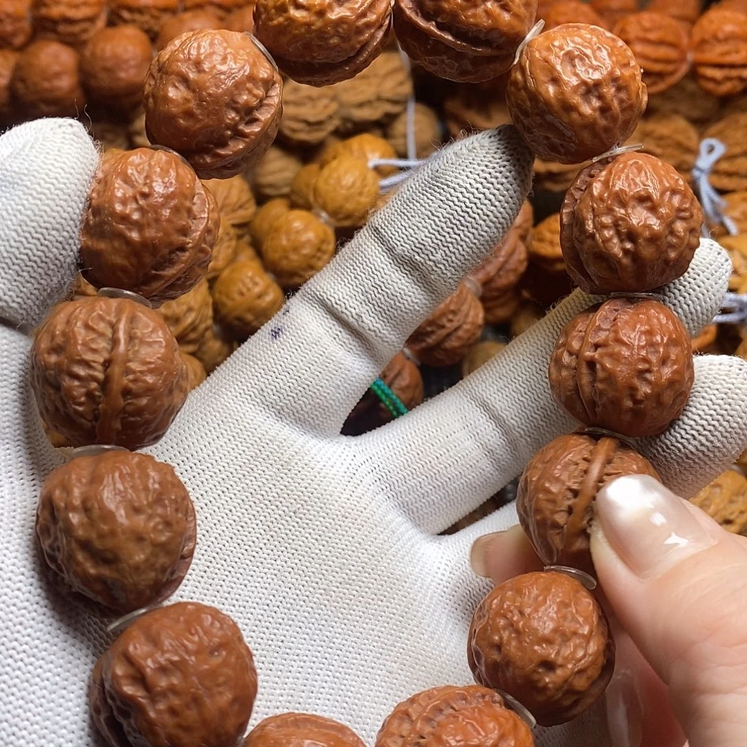 文玩核桃手串铁皮纹