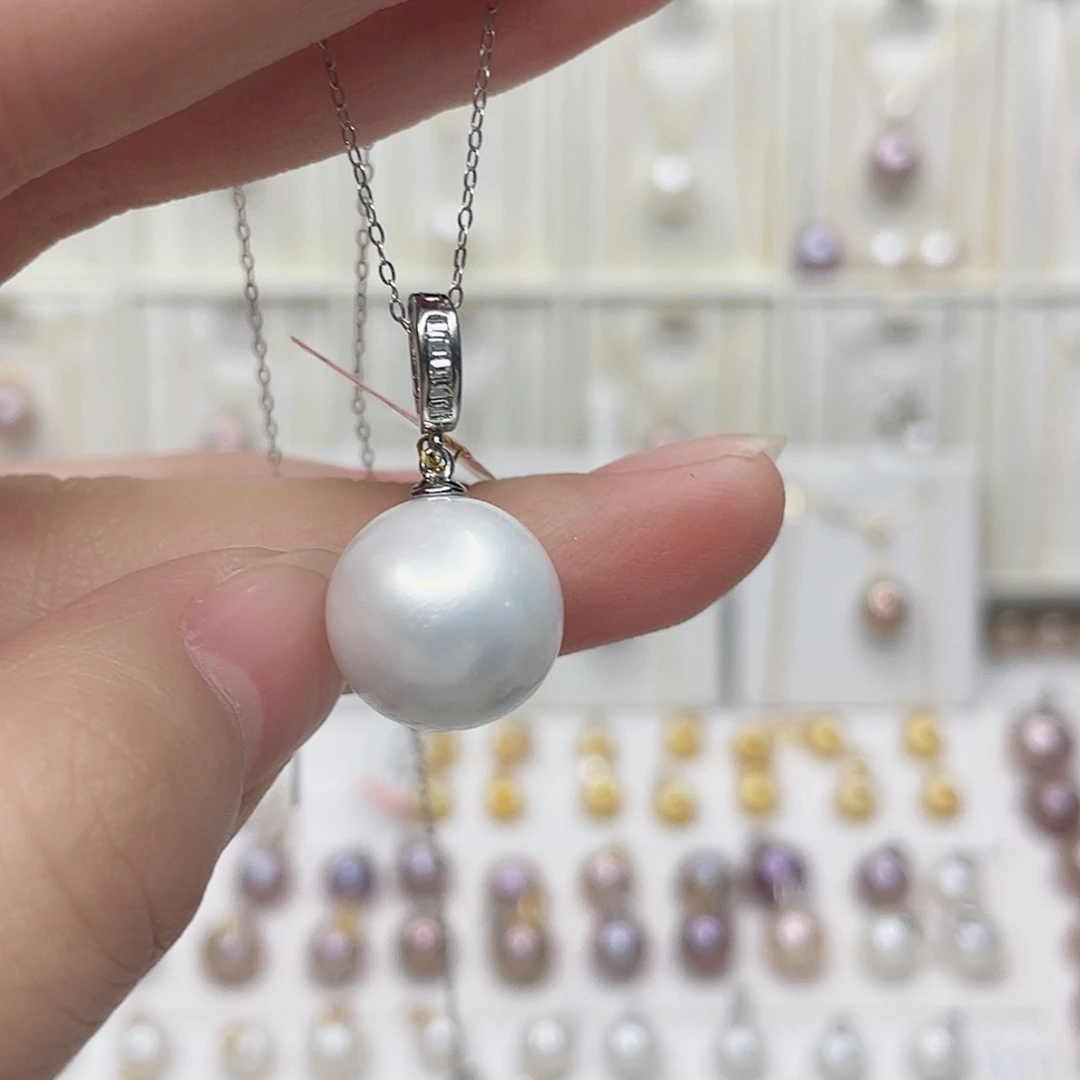 吊坠(赠链)淡水珍珠合金