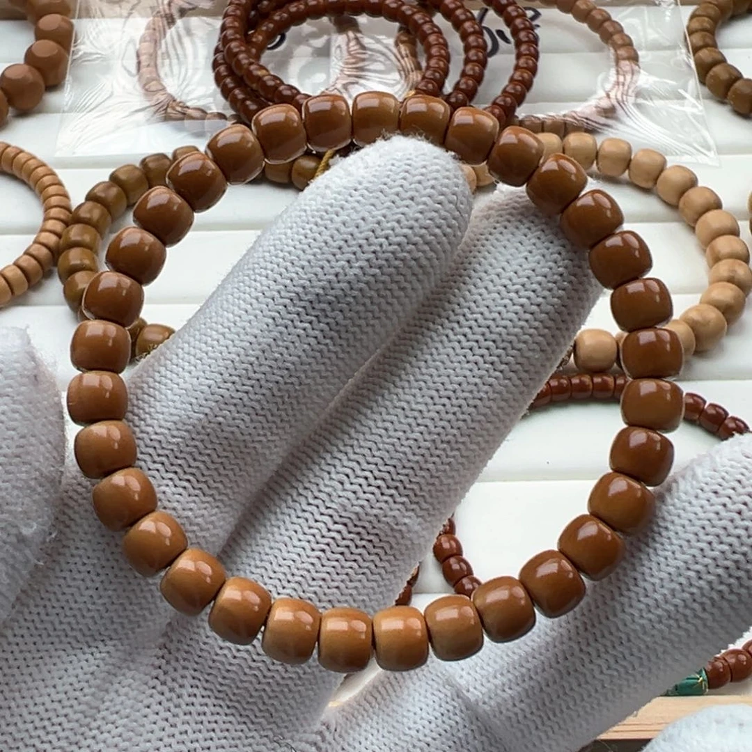 橄榄核手串6.7核尖老型老挝核