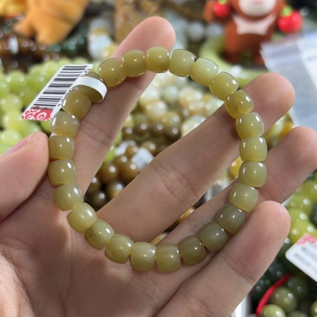 和田玉未镶嵌手链33