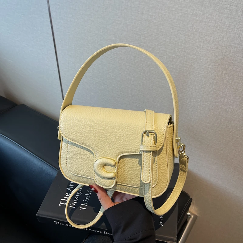 时尚潮流休闲简约质感洋气小方包2025夏季新款女士个性单肩斜挎包