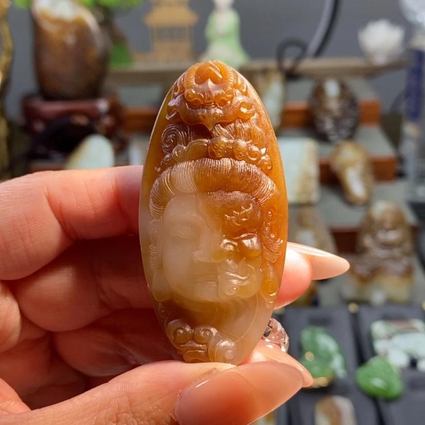 【闪购商品】和田玉（糖玉）颈饰未镶嵌