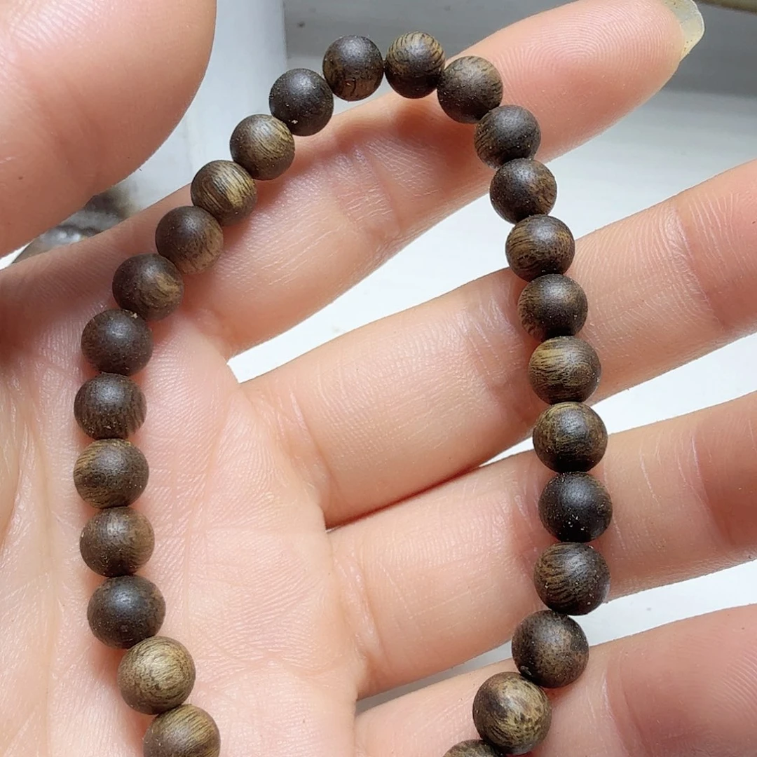 手串沉香乌身0.6规格3克+