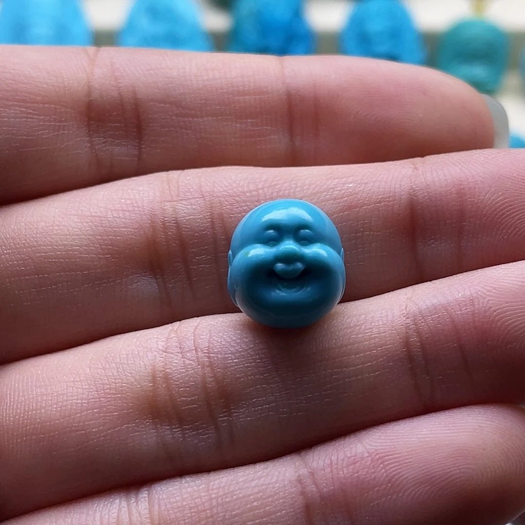 龙***B绿松石未镶嵌颈饰